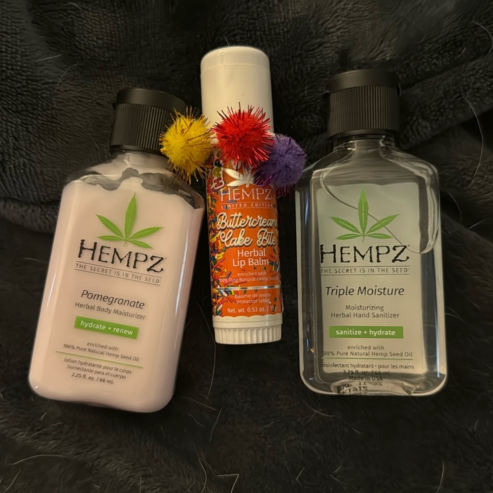 Hempz Lot of Three Items - NEW!